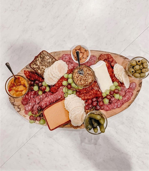 Backyard Charcuterie Board