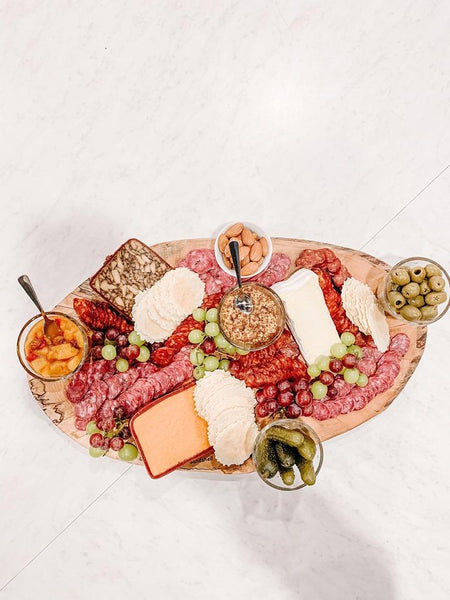 Backyard Charcuterie Board