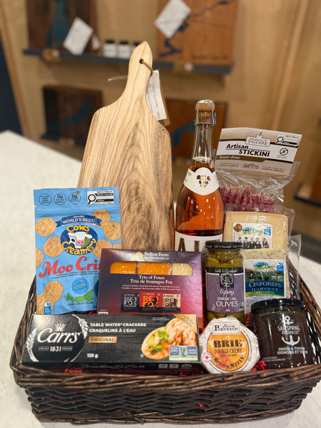 Uncork & Unwind Gift Basket