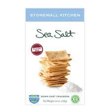 Stonewall Kitchen GF Sea Salt Crackers