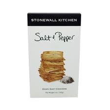 Stonewall Kitchen Salt & Pepper Crackers