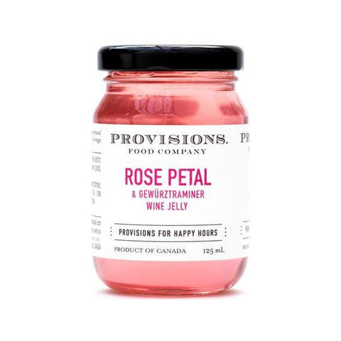 Rose Petal & Gewurztraminer Wine Jelly