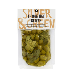 Thyme Green Olives
